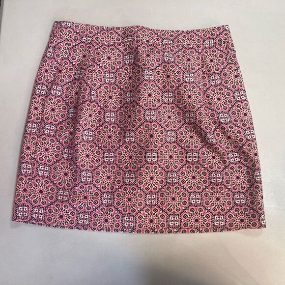 J. CREW‎ Women’s Mini Skirt Multicolored Size 6 Geometric Design - Picture 8 of 8